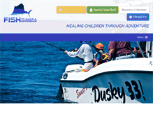 Tablet Screenshot of fishtomakeadifference.com